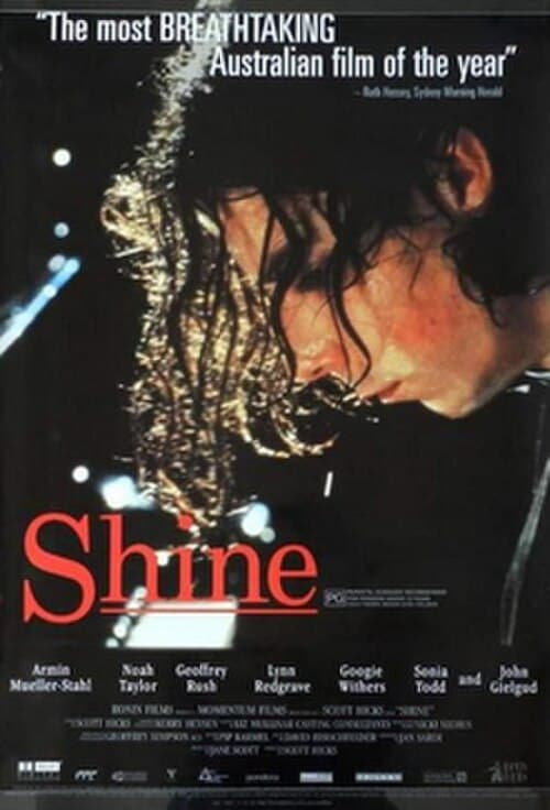 Poster for the 1996 film Shine.