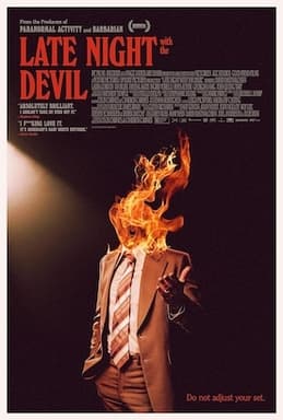 Late Night with the Devil designed its horror in the hiss of a live broadcast